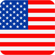 U.S.A flag icon